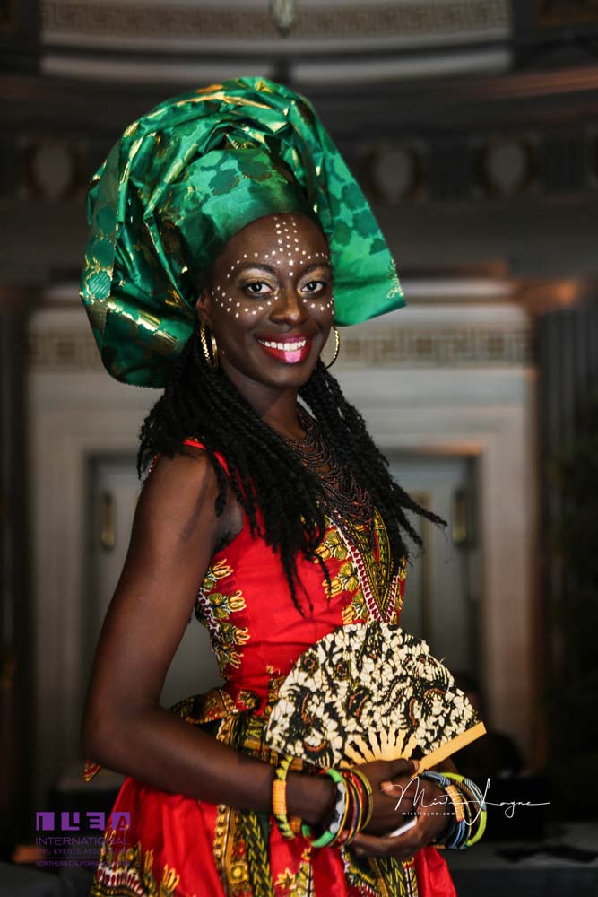 Nigerian Red Carpet Dress - Photo by Misti Layne